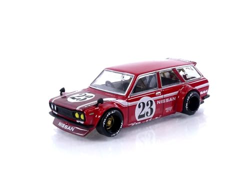 Truescale Miniatures Mini GT - DAT 510 Wagon Carbon Fiber V2-1/64 von Truescale Miniatures