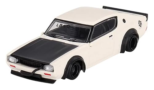 Mini GT - Nissan Skyline Kenmeri Liberty Walk White 1973 von MINI GT