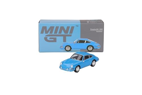 Truescale Miniatures Mini Gt für Porsche 901 1963 'Quickblau' blau MGT00707 1/64 von MINI GT