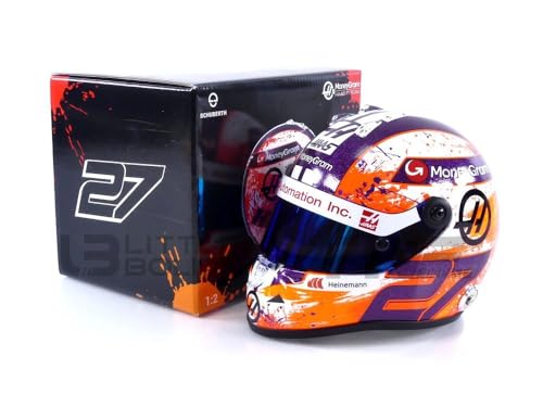 MINI HELMET - Nico Hulkenberg Fall - Haas 2023-1/2 von MINI HELMET