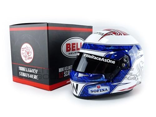 Mini Helmet 4100110 Miniaturmodell aus der Sammlung, Red/Blue/White von MINI