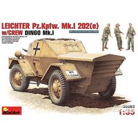 MINIART 35082 1:35 Leichter PzKpfWg Mk. I 202 ( e) with Crew Dingo Mk. I von MINIART