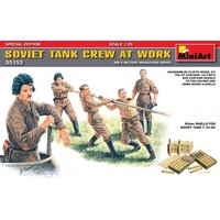 MINIART 35153 1:35 Soviet Tank Crew at Work Special Edition von MINIART