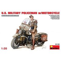 MINIART 35168 1:35 U.S.Millitary Policeman with Motorcycle von MINIART