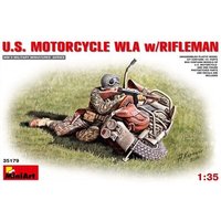 MINIART 35179 1:35 U.S.Motorcycle WLA with Rifleman von MINIART