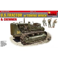 MINIART 35225 1:35 U.S.Tractor w/Towing Winch&Crewmen Speci Special Edition von MINIART