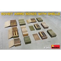 MINIART 35261 1:35 Soviet Ammo Boxes with Shells von MINIART