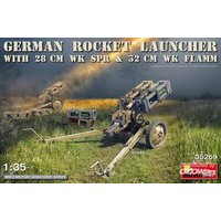 MINIART 35269 1:35 German Rocket Launcher with 28cm WK Spr & 32cm WK Flamm von MINIART