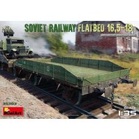 MINIART 35303 1:35 Soviet Railway Flatbed 16,5-18 t von MINIART