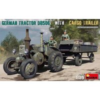 MINIART 35317 1:35 German Tractor D8506 With Cargo Trailer von MINIART