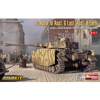 MINIART 35333 1:35 Pz.Kpfw.IV Ausf.G-Last/H-Early Nibelungenwerk Prod(May-June1943)2in1 von MINIART