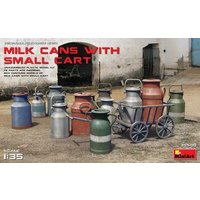 MINIART 35580 1:35 Milk Cans with Small Cart von MINIART