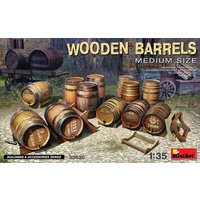 MINIART 35630 1:35 Wooden Barrels. Medium Size von MINIART