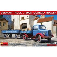 MINIART 38023 1:35 Deutscher Lkw L1500S Mit Anhänger von MINIART