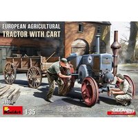 MINIART 38055 1:35 European Agricultural Tractor with Cart von MINIART