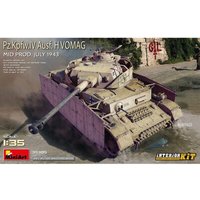 MINIART MODELS 550035305 1:35 Deutscher Pz.Kpfw.IV Ausf.H Vomag mittlere Produktion Juli 1943 mit INTERIOR KIT von MINIART