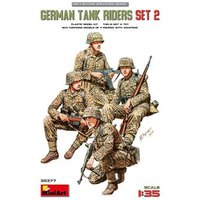 MINIART MODELS 550035377 1:35 Figuren Deutscher Soldaten mitfahrend, Set 2 von MINIART