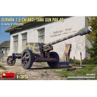 MINIART MODELS 550035394 1:35 Deutsche 7,5cm PAK 40 – frühe Produktion von MINIART