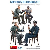 MINIART MODELS 550035396 1:35 Deutsche Soldaten im Café von MINIART