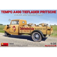 MINIART MODELS 550038045 1:35 Tempo A400 Tieflader Pritsche. Dreirädriger Bier-LKW von MINIART