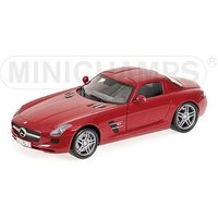 MINICHAMPS® 100039020 1:18 MERCEDES-BENZ SLS AMG - 2010 - RED METALLIC von MINICHAMPS