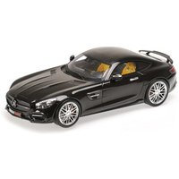 MINICHAMPS® 107032520 1:18 BRABUS 600 AUF BASIS MERCEDES-BENZ AMG GT S - 2015 - BLACK L.E. 333 pcs. von MINICHAMPS