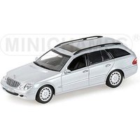 MINICHAMPS® 400031512 1:43 MERCEDES-BENZ E-CLASS T-MODEL (S211) - 2003 - SILVER L.E. 995 pcs. von MINICHAMPS