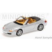 MINICHAMPS® 400061091 1:43 PORSCHE 911 (996) CABRIOLET - 1998 - SILVER L.E. 312 pcs. von MINICHAMPS