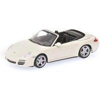 MINICHAMPS® 400066431 1:43 PORSCHE 911 CARRERA 4S CABRIOLET - 2008 - WHITE L.E. 1008 pcs. von MINICHAMPS