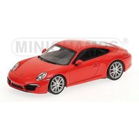 MINICHAMPS® 410060220 1:43 PORSCHE 911 CARRERA S (991) - 2012 - RED L.E. 2016 pcs. von MINICHAMPS