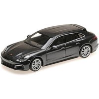 MINICHAMPS® 410066112 1:43 PORSCHE PANAMERA 4E-HYBRID SPORT TURISMO - 2017 - VULKANGRAU-METALLIC von MINICHAMPS