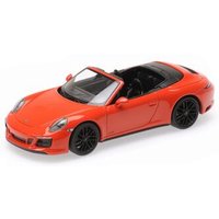 MINICHAMPS® 410067331 1:43 PORSCHE 911 (991.2) CARRERA 4GTS CABRIOLET - 2017 - ORANGE von MINICHAMPS