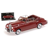 MINICHAMPS® 436134930 1:43 ROLLS ROYCE SILVER CLOUD II CABRIOLET - 1960 - RED L.E. 3000 pcs. von MINICHAMPS