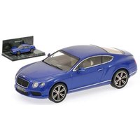 MINICHAMPS® 436139982 1:43 BENTLEY CONTINENTAL GT V8 - 2011 - BLUE METALLIC L.E. 1008 pcs. von MINICHAMPS