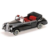 MINICHAMPS® 437032130 1:43 MERCEDES-BENZ 300 CABRIOLET (W186) - 1952 - BLACK L.E. 650 pcs. von MINICHAMPS