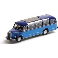 MINICHAMPS® 439360011 1:43 MERCEDES-BENZ O 3500 BUS - 1950 - LIGHT BLUE / DARK BLUE L.E. 504 pcs. von MINICHAMPS