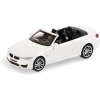 MINICHAMPS® 870027231 1:87 BMW M4 CABRIO - 2015 - WHITE von MINICHAMPS