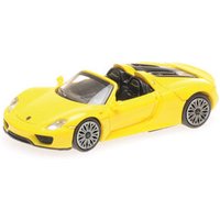 MINICHAMPS® 870062131 1:87 PORSCHE 918 SPYDER - 2013 - YELLOW von MINICHAMPS