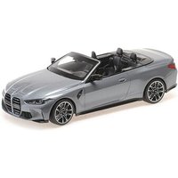 MINICHAMPS 1:18 BMW M4 CABRIOLET - 2020 - GREY METALLIC von MINICHAMPS