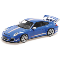 MINICHAMPS 1:18 PORSCHE 911 GT3 RS 4.0 - 2011 - BLUE von MINICHAMPS