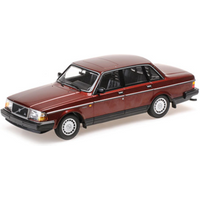 MINICHAMPS 1:18 VOLVO 240 GL - 1986 - DARK RED METALLIC von MINICHAMPS