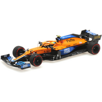 MINICHAMPS 1:43 MCLAREN F1 TEAM MCL35M - LANDO NORRIS - POLE POSITION RUSSIAN GP 2021 von MINICHAMPS