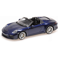 MINICHAMPS 1:43 PORSCHE 911 (991) SPEEDSTER - 2019 - BLUE METALLIC von MINICHAMPS