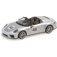 MINICHAMPS 1:43 PORSCHE 911 (991) SPEEDSTER - 2019 - SILVER (HERITAGE PAKET) von MINICHAMPS