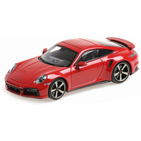 MINICHAMPS 1:43 PORSCHE 911 (992) TURBO S - 2020 - RED von MINICHAMPS