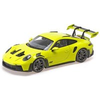 MINICHAMPS 110062028 1:18 PORSCHE 911 (992) GT3RS - 2023 - ACID GREEN W BLACK WHEELS von MINICHAMPS