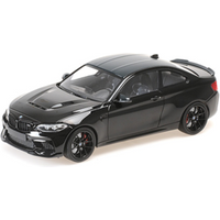 MINICHAMPS 155021026 1:18 BMW M2 CS - 2020 - BLACK METALLIC W/BLACK WHEELS von MINICHAMPS