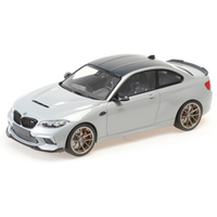 MINICHAMPS 155021028 1:18 BMW M2 CS - 2020 - SILVER METALLIC W/GOLD WHEELS von MINICHAMPS