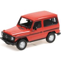 MINICHAMPS 155038002 1:18 MERCEDES-BENZ G-MODEL SHORT (W460) - 1980 - RED von MINICHAMPS