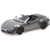 MINICHAMPS 155063031 1:18 PORSCHE 911 CARRERA 4 GTS CABRIOLET - 2020 - GREY METALLIC von MINICHAMPS